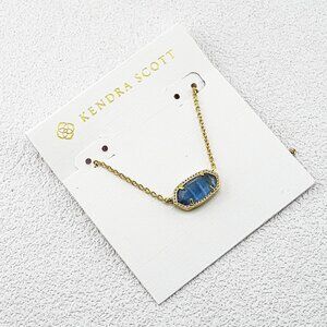 Kendra Scott Light Blue Cat��s Eye Necklace